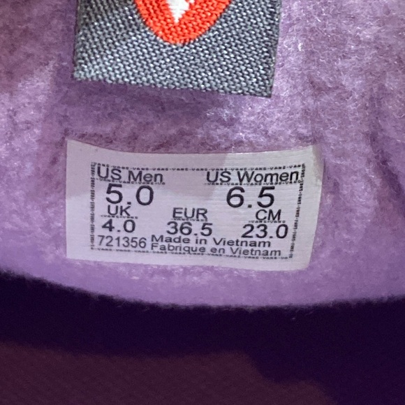 Vans UltraRange Exo MTE-1 Marshmallow Purple Suede Sneaker Wmns Size 6.5 Men 5 - Picture 7 of 7